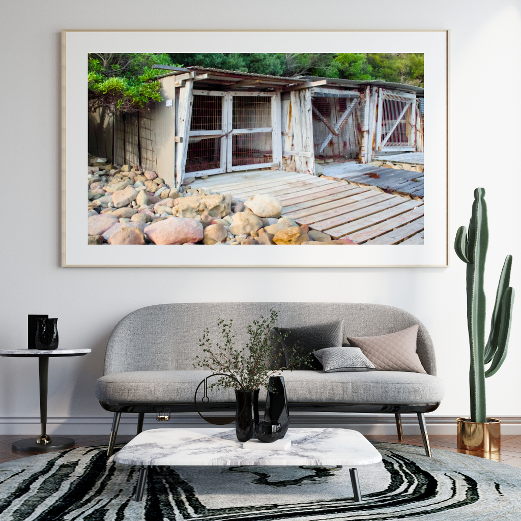 Sandon Point Boat Sheds