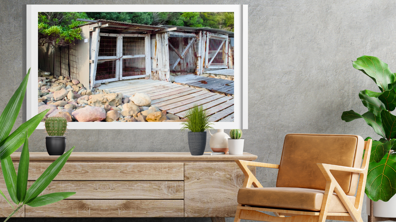 Sandon Point Boat Sheds