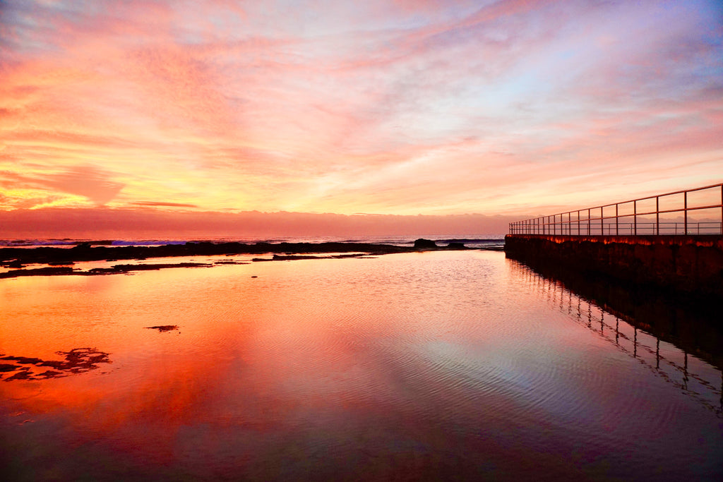 Rock Pool Reflections - Bulli NSW