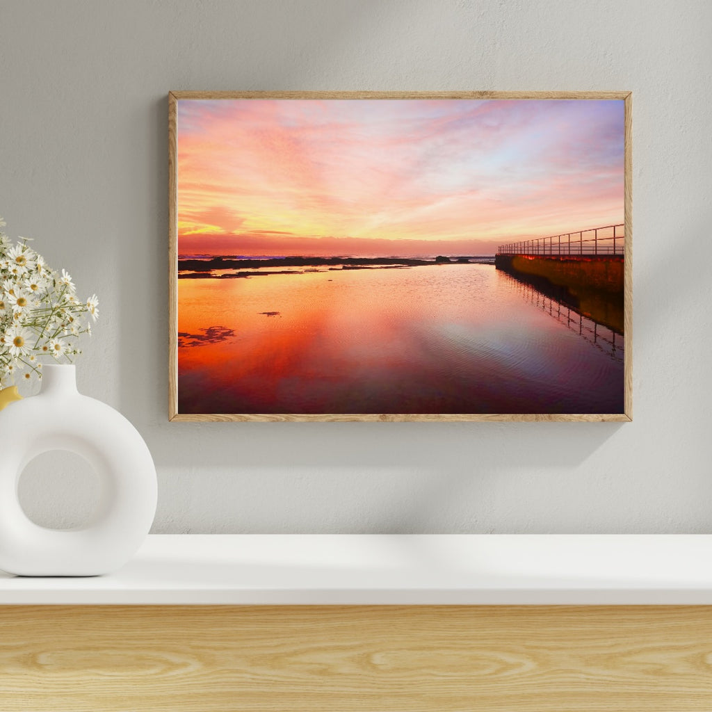 Rock Pool Reflections - Bulli NSW