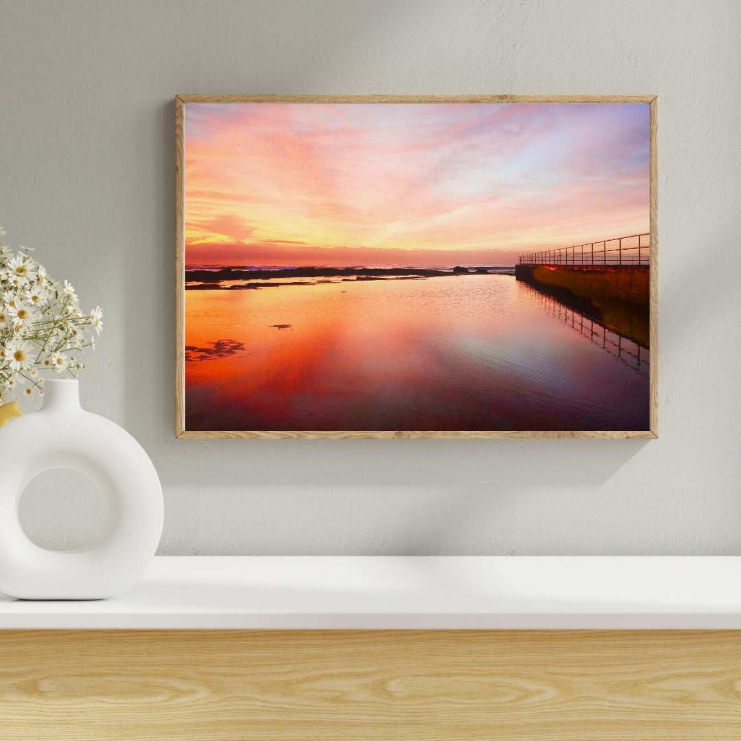 Rock Pool Reflections - Bulli NSW